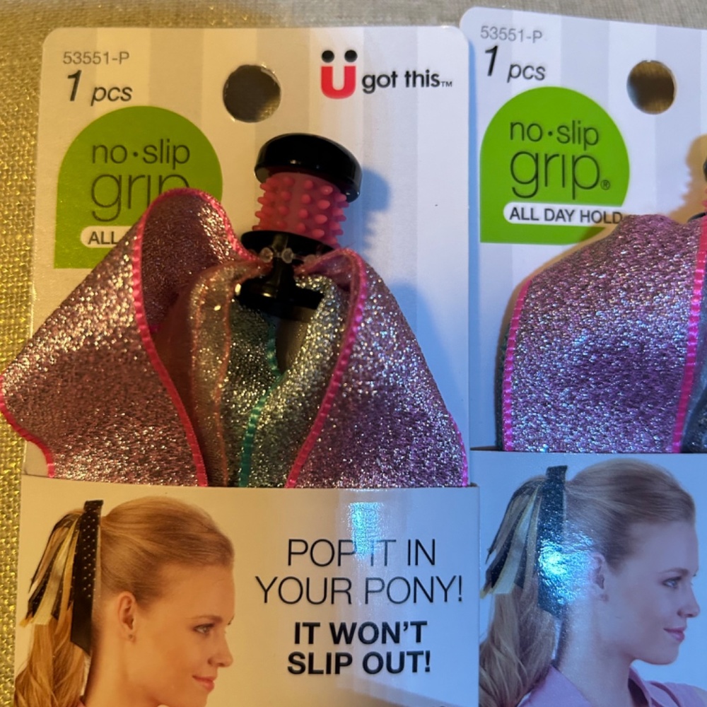 Scunci Pony Tail Accessory set of 2 - Picture 2 of 2